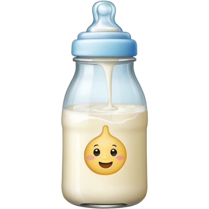 Baby bottle emoji