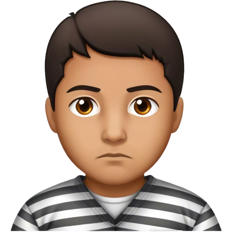 prisoner photorealistic emoji