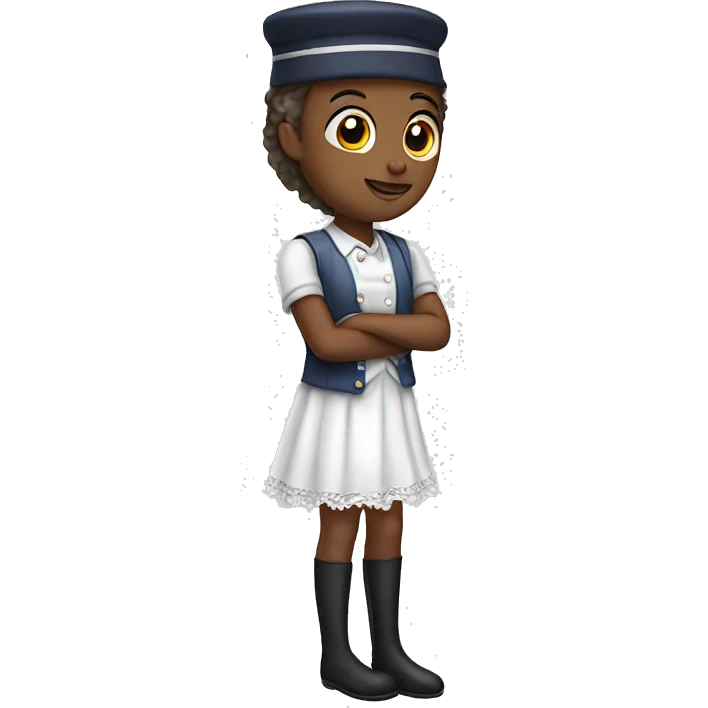 White ￼stocking emoji