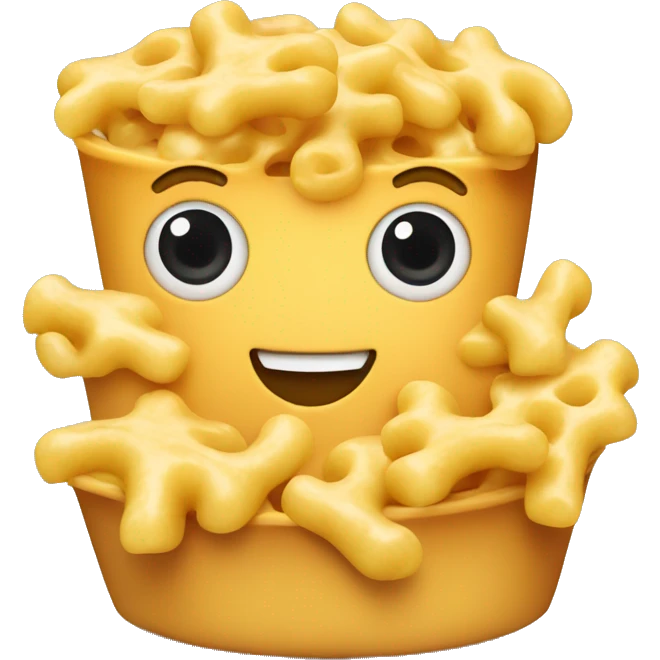 Mac and cheese emoji