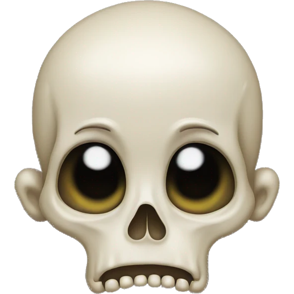 A crying skull emoji