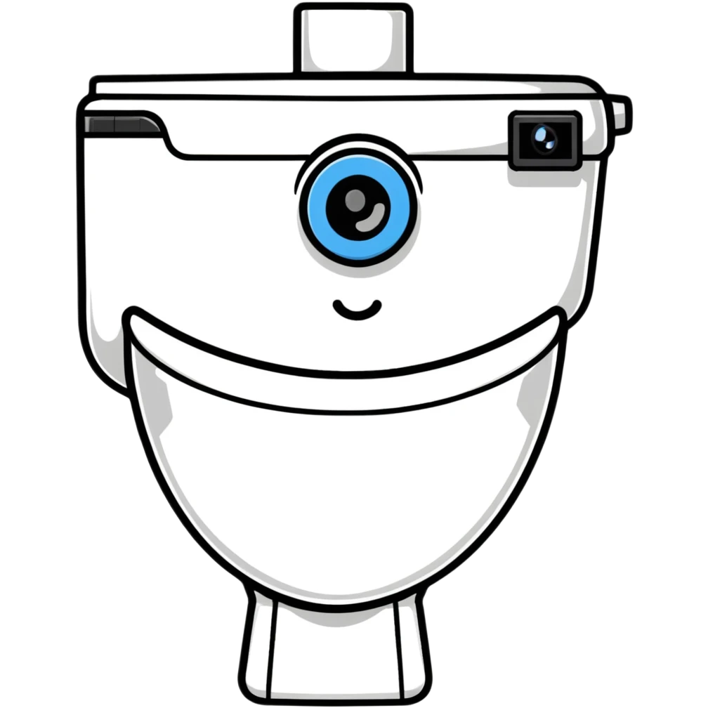 skibidi toilet with camera head emoji