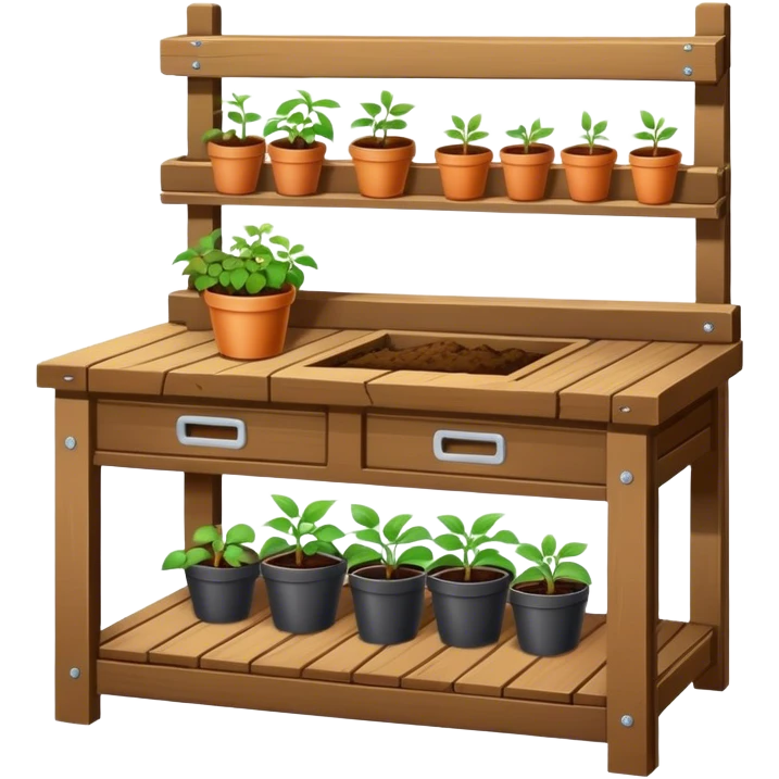 Potting Bench emoji