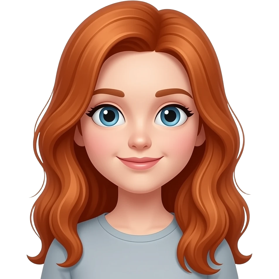 redhead girls emoji