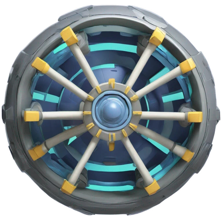 Toroidal space generator model isometric geometry UFO propulsion emoji