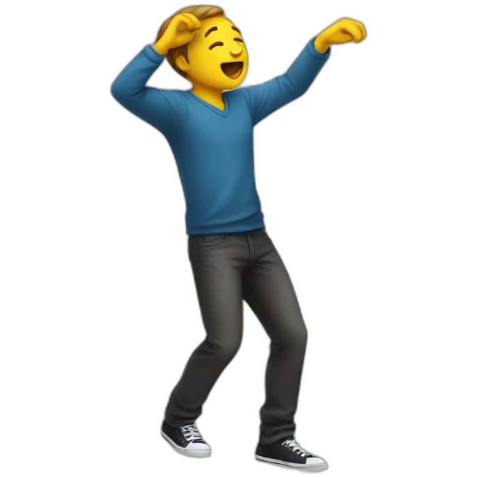 Man dab emoji