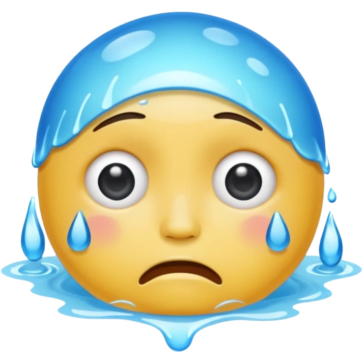 Chorando piscina emoji emoji
