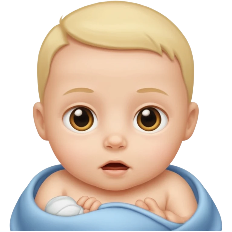 Baby wide awake emoji