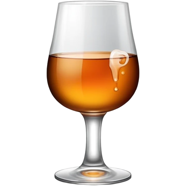 Mp5 shaped bourbon glass emoji