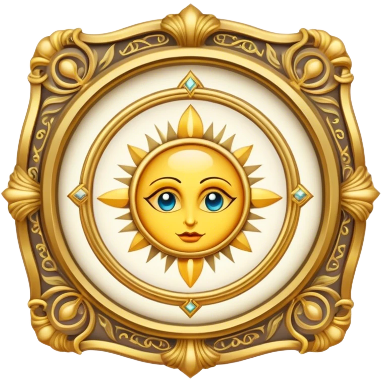 Vintage psychic sign emoji