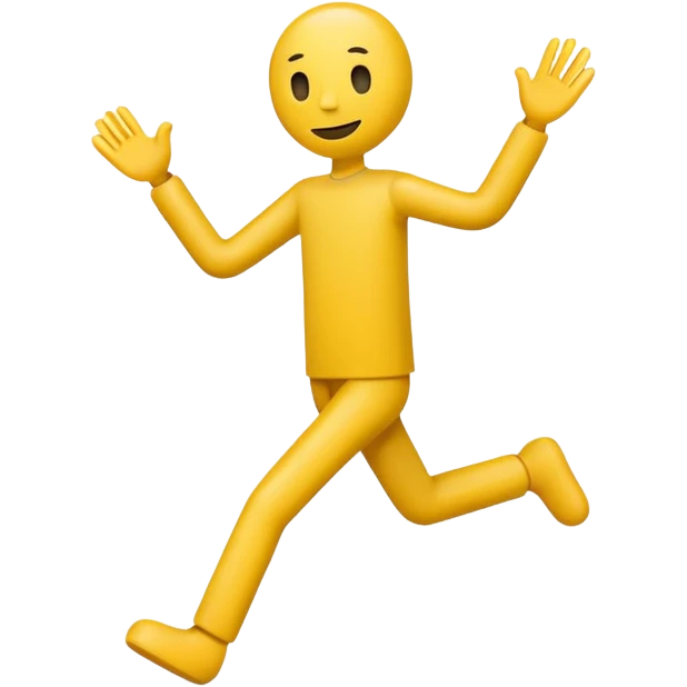 yellow sticfigure emoji