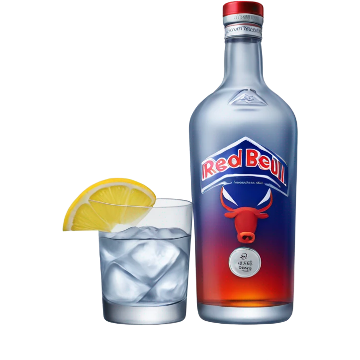 vodka redbull cocktail emoji