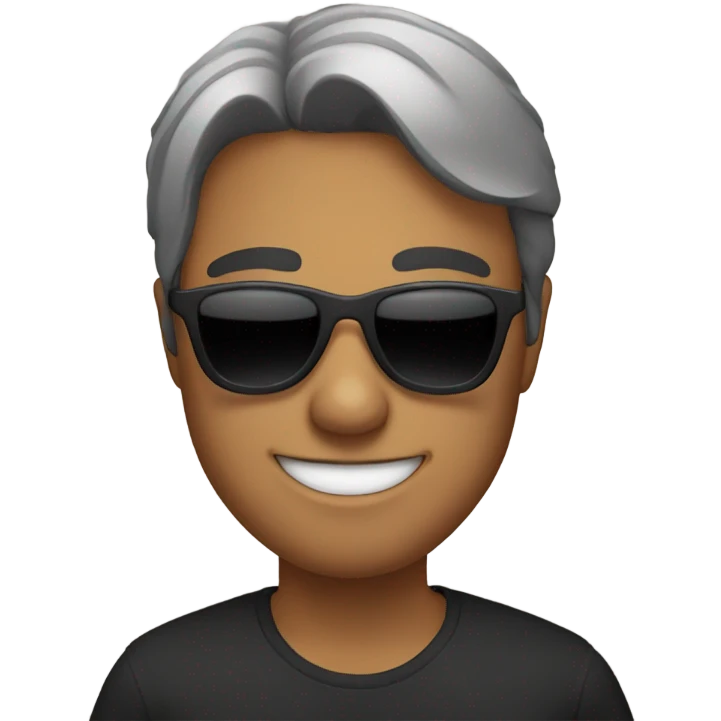 Me with sunglasses emoji