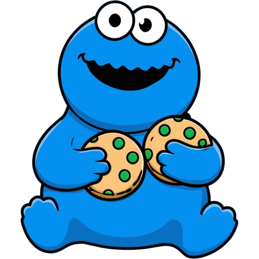 Cookie Monster  emoji