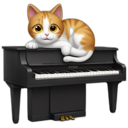 piano cat emoji