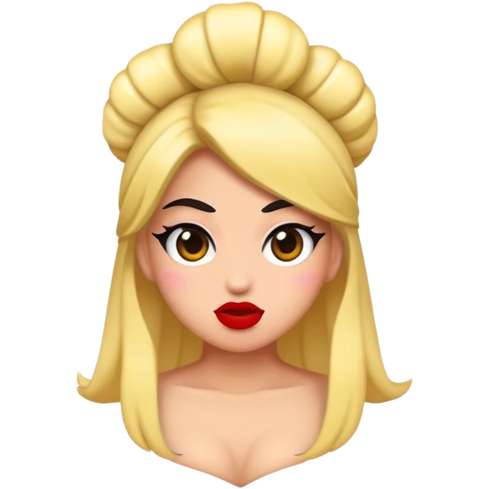 Abril cortes baddie emoji