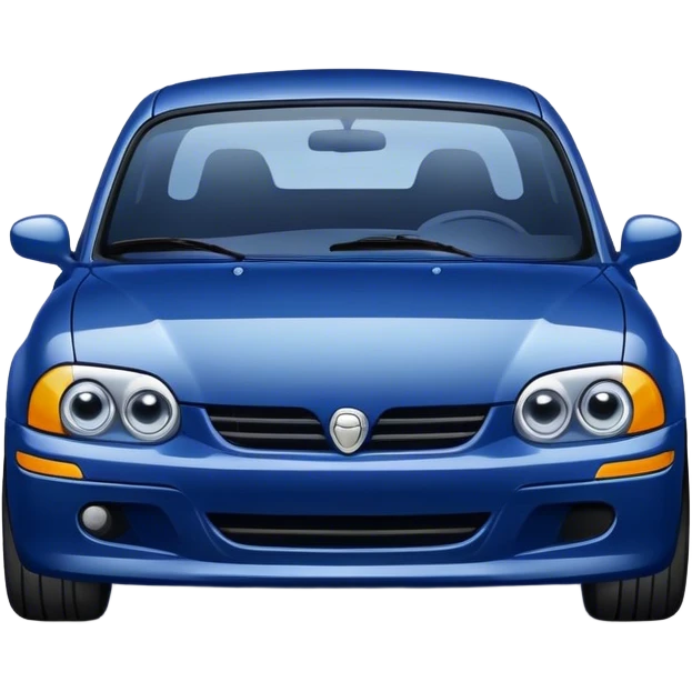 dark blue car emoji