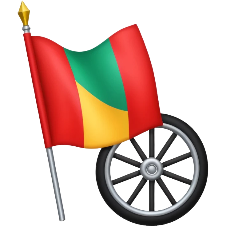 Drapeau gitan emoji