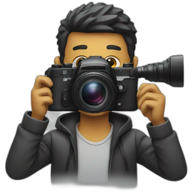 Camera man emoji