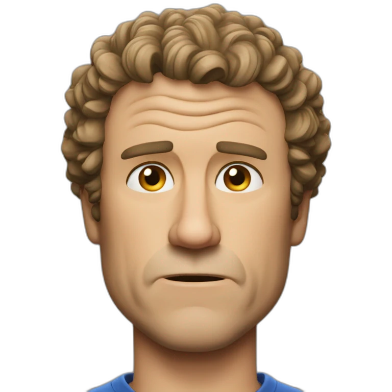 upset will ferrel emoji