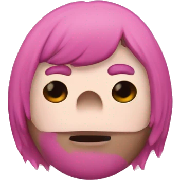 Galka pink emoji