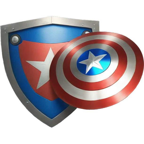 captain america shield emoji