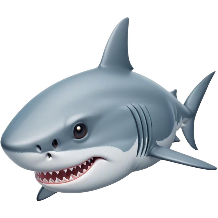 Shark is dumb emoji