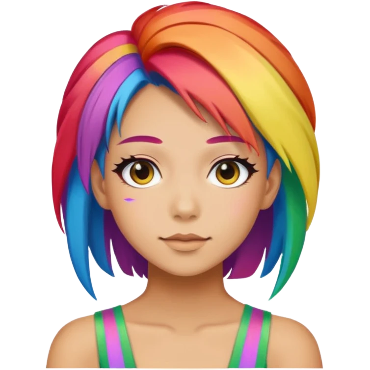 rainbow mika emoji