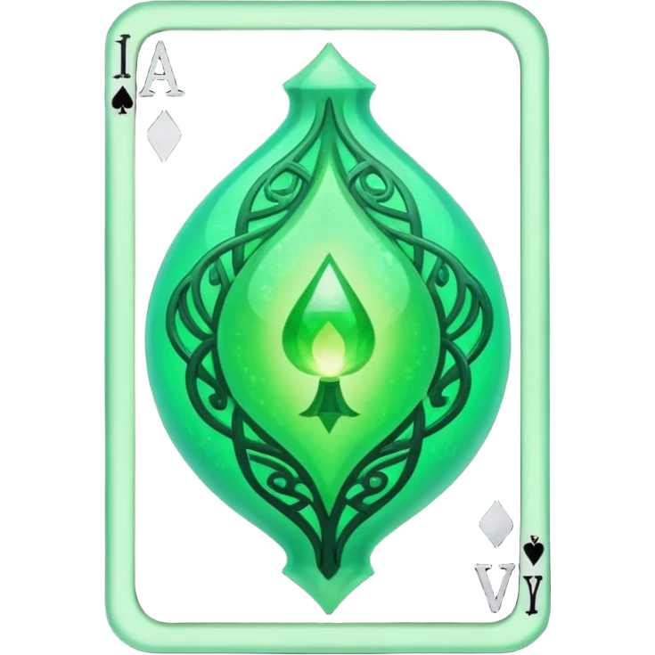 life elemental orb in playing card emoji
