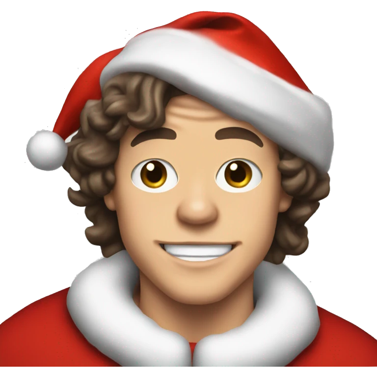 harry styles as santa claus emoji