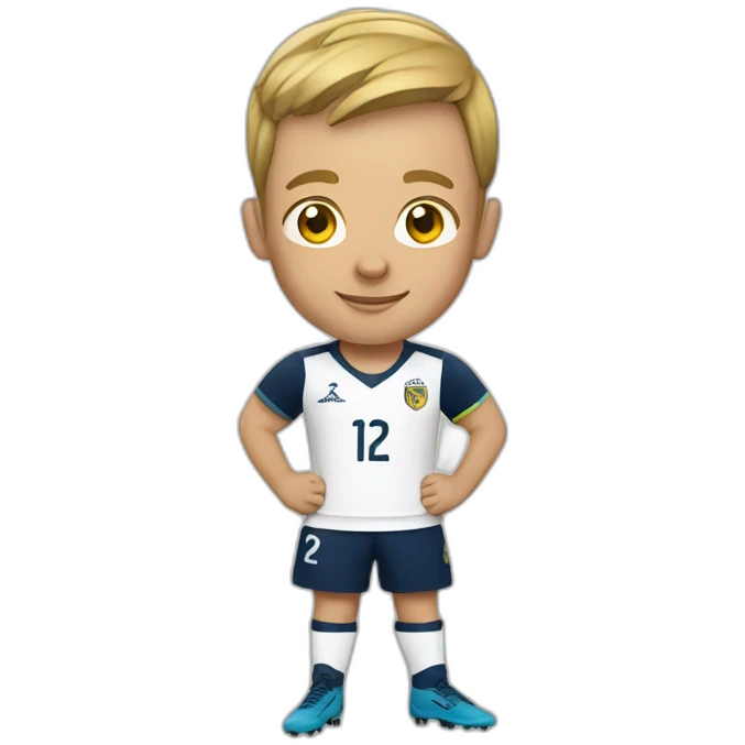 Halland footballeur emoji