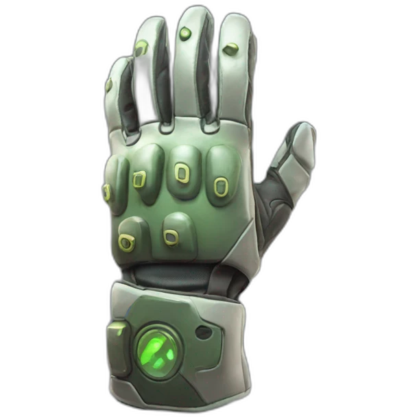 Futuristic Doom Gloves emoji
