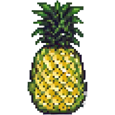 A pineapple emoji