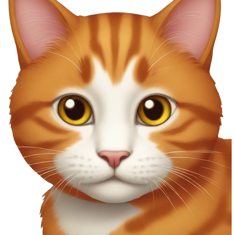 red cat emoji