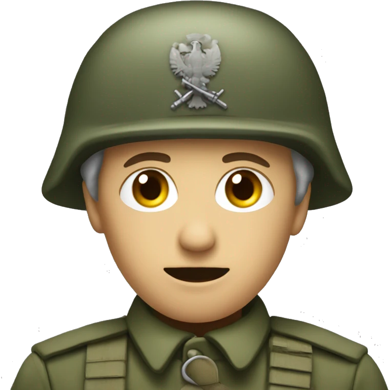 Militär person die einschläft emoji