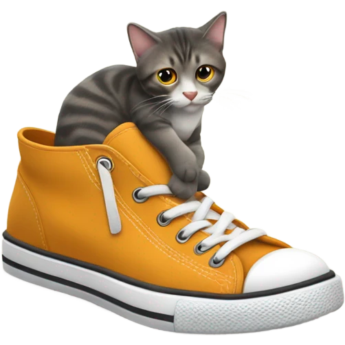 cat shoe emoji