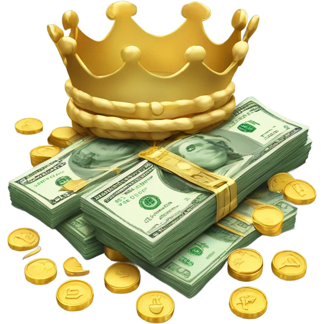 Kingdom of cash emoji