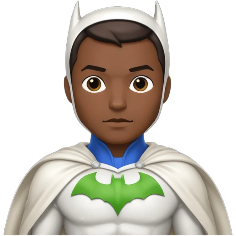 batman white emoji
