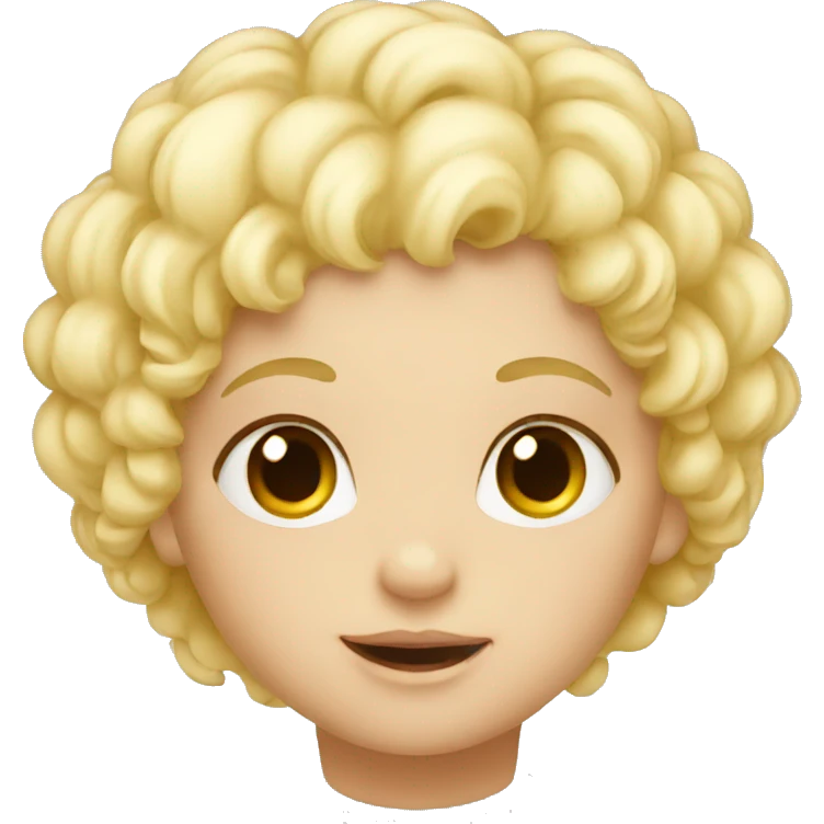 Twin blond babies emoji