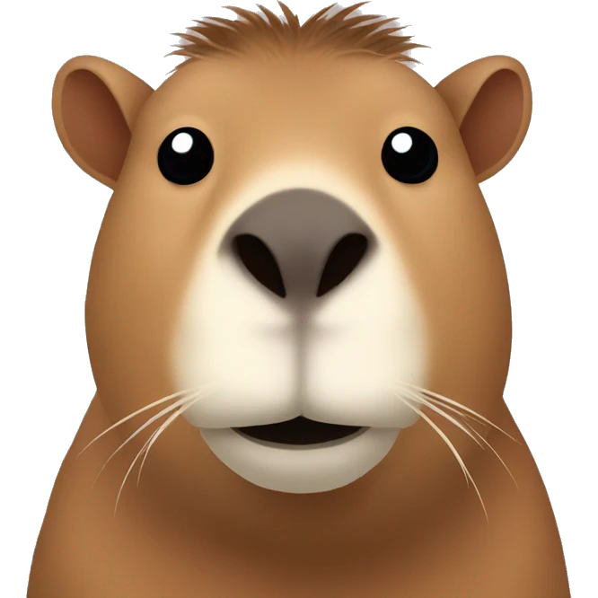 Capybara emoji