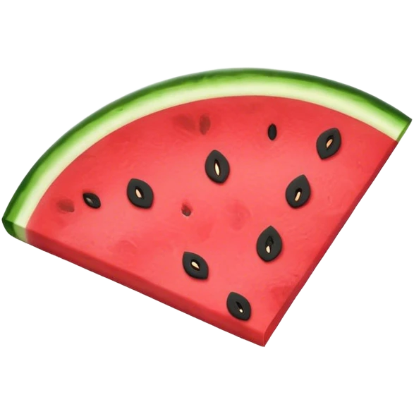 Watermelon tortilla emoji
