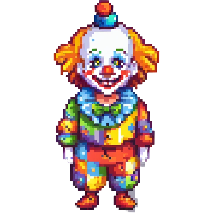 bright clown emoji