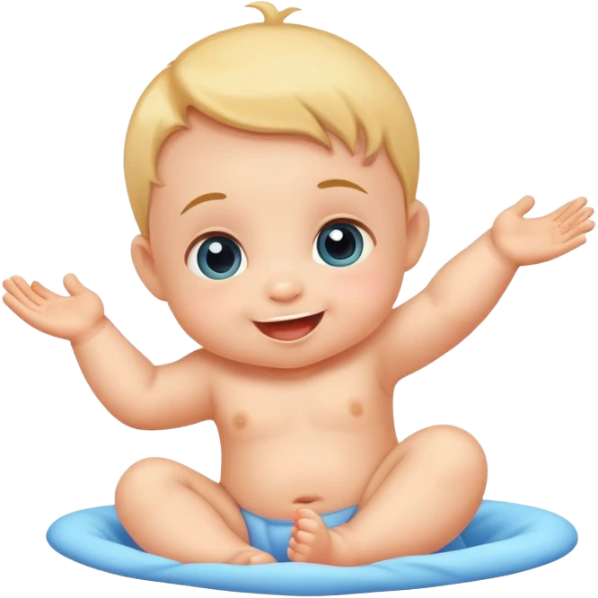 Baby playtime emoji