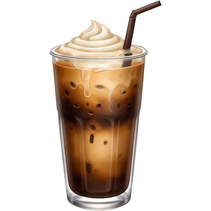 Iced coffee emoji