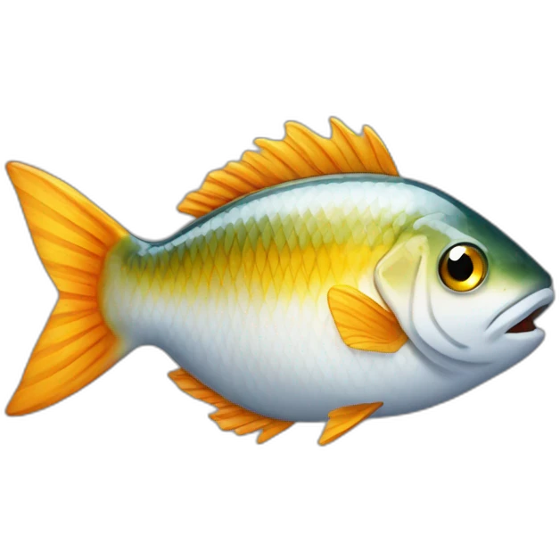 Un poisson qui boit de la bière emoji
