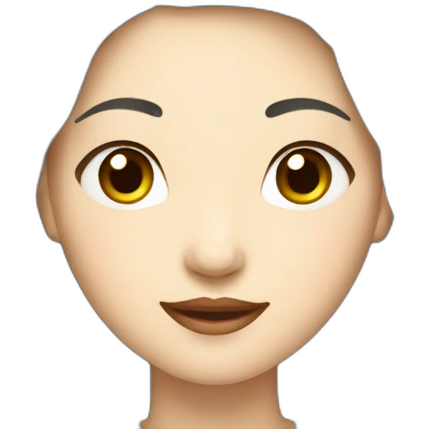 Chinese lady yuga movement emoji