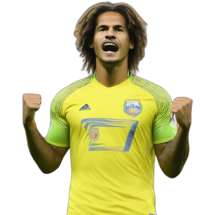 douglas luiz scores penalty against areola emoji