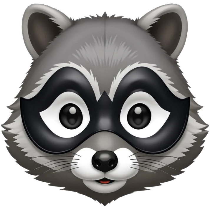 Sassy raccoon  emoji