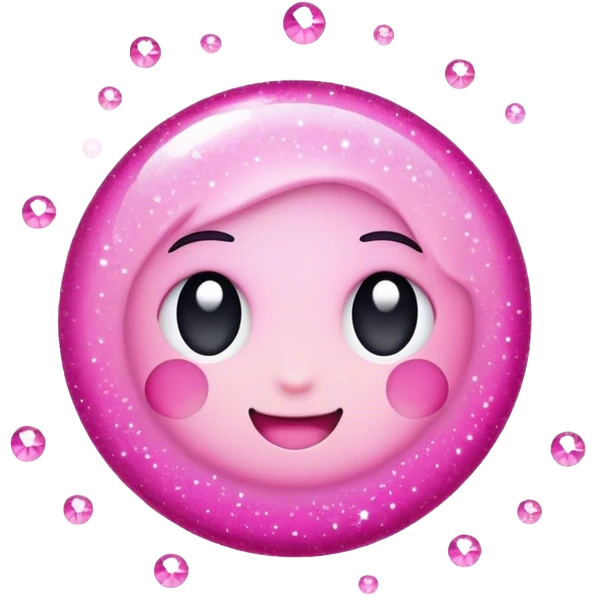 pink sparkles emoji