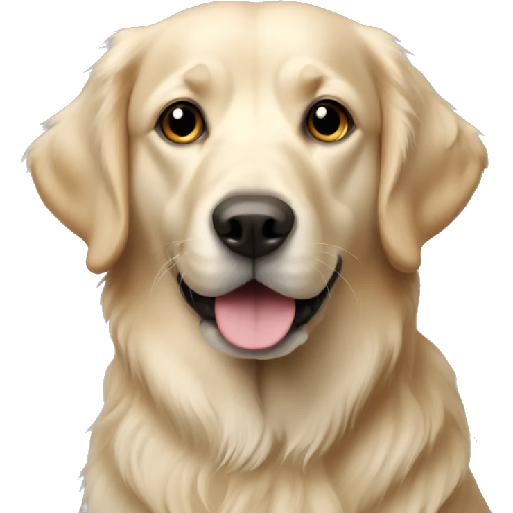 Retriever white emoji